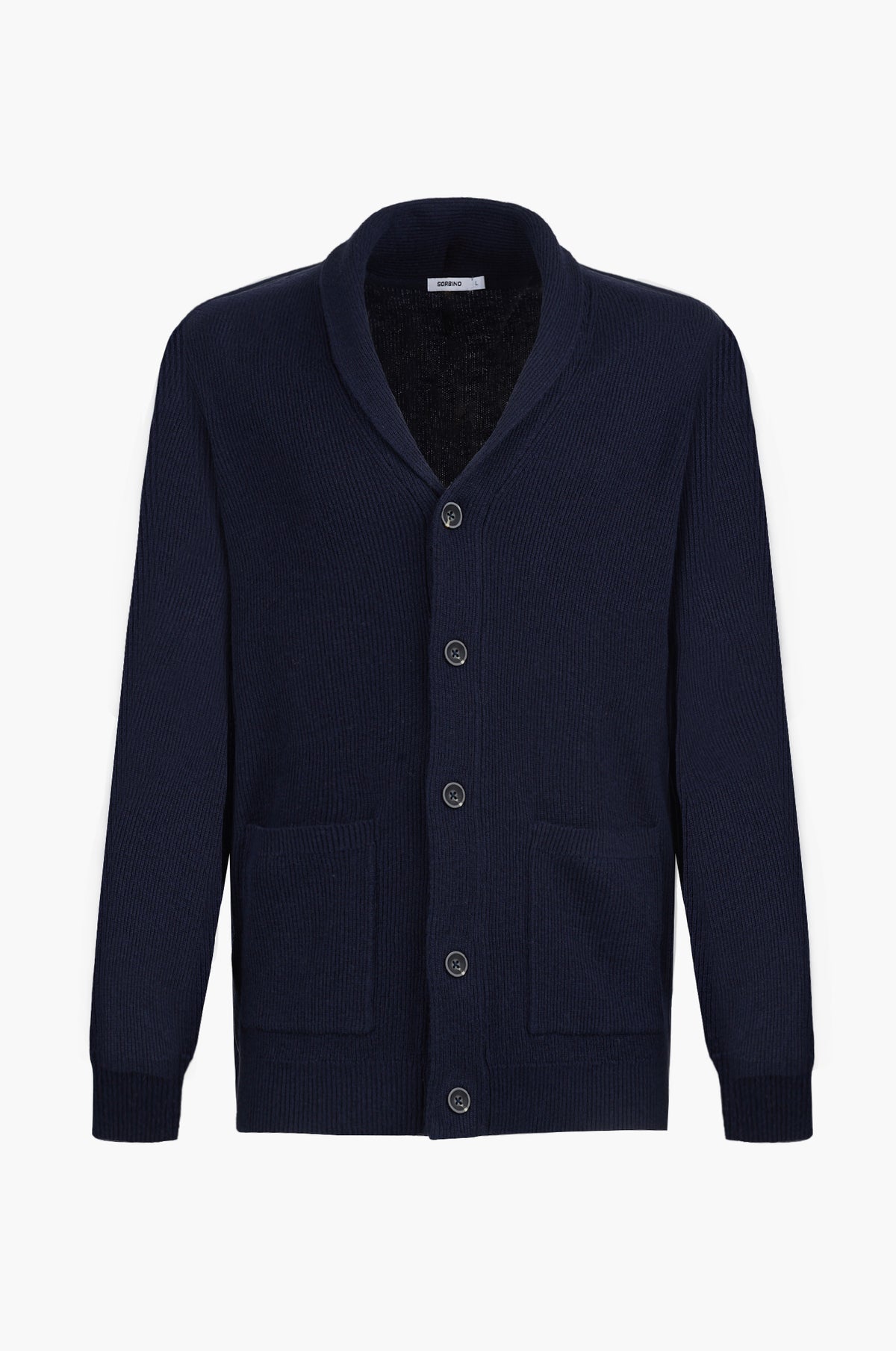 Giacca in maglia misto lana|Colore:Blu/navy