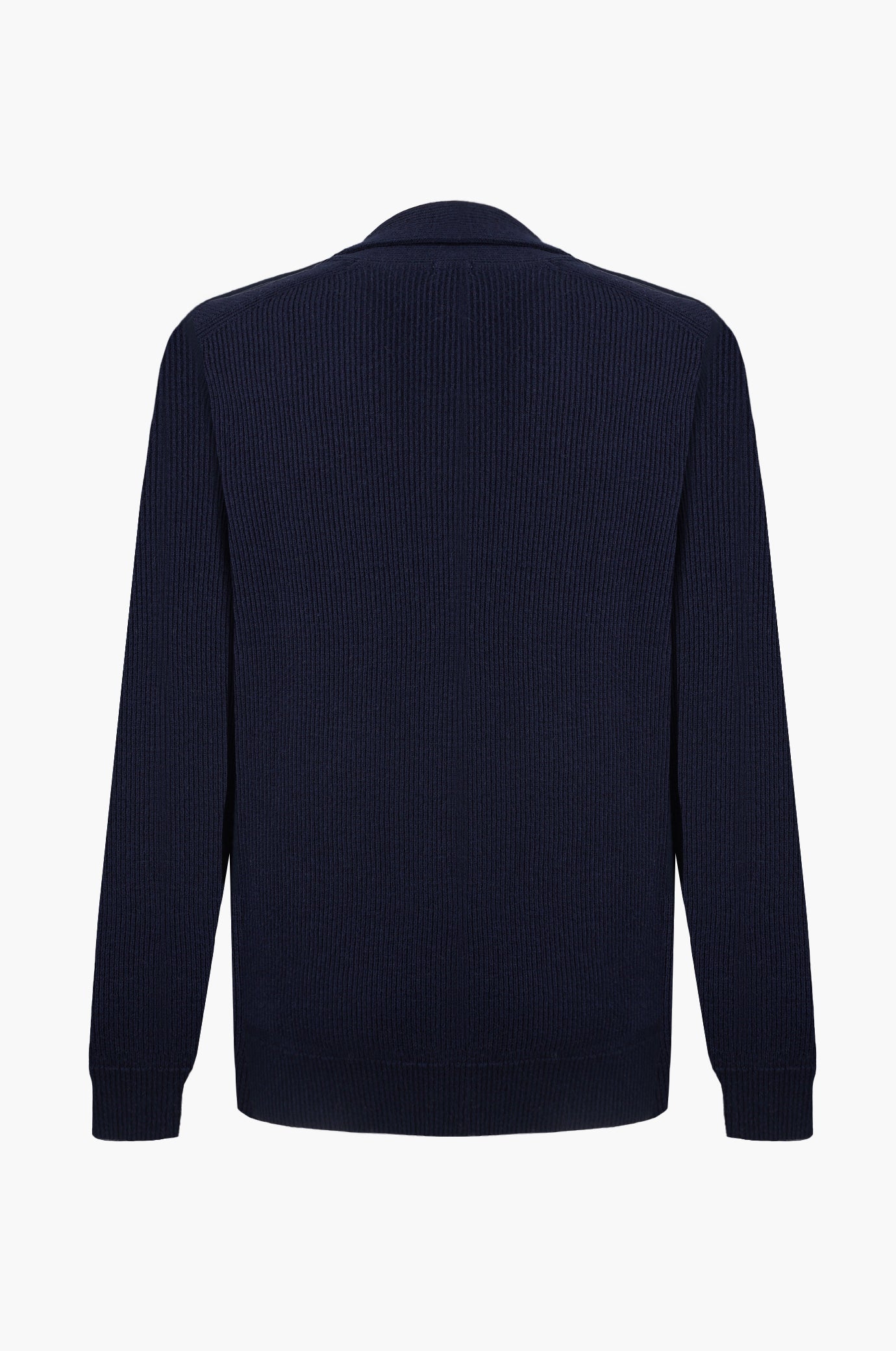 Giacca in maglia misto lana|Colore:Blu/navy