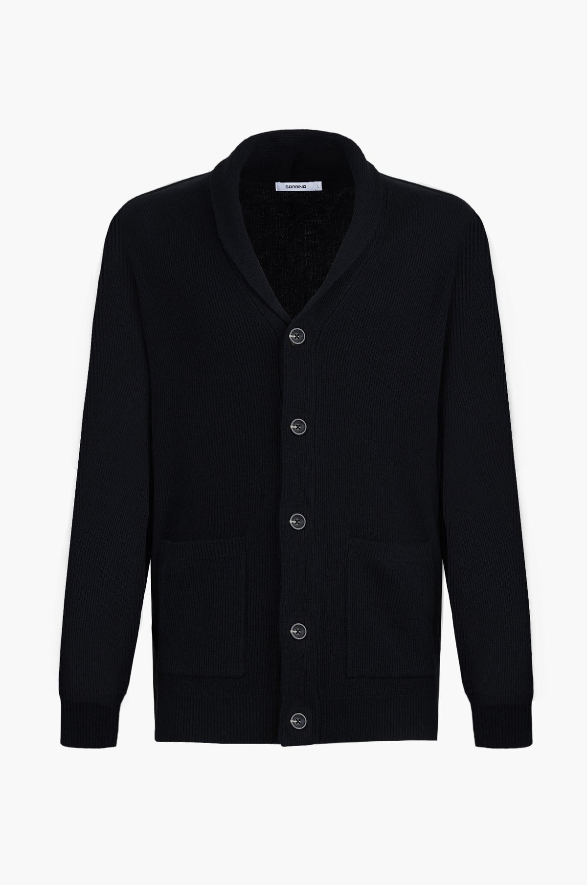Giacca in maglia misto lana|Colore:Nero
