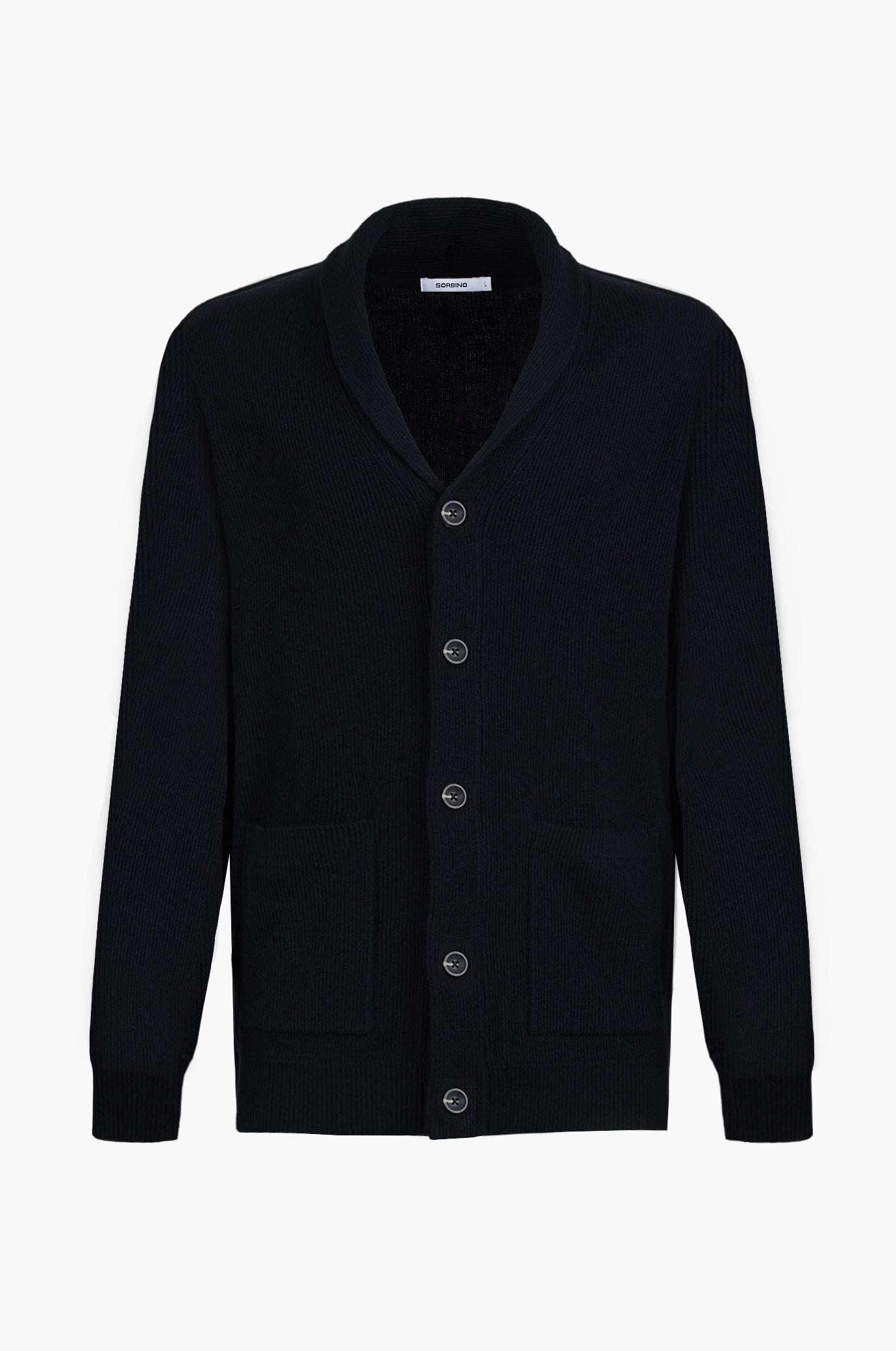 Giacca in maglia misto lana|Colore:Nero