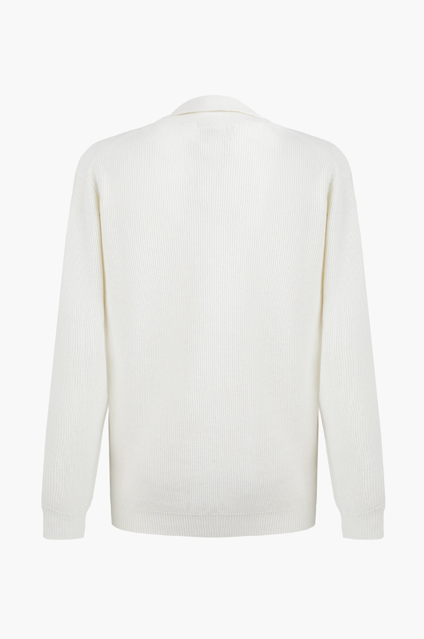Giacca in maglia misto lana|Colore:Off white