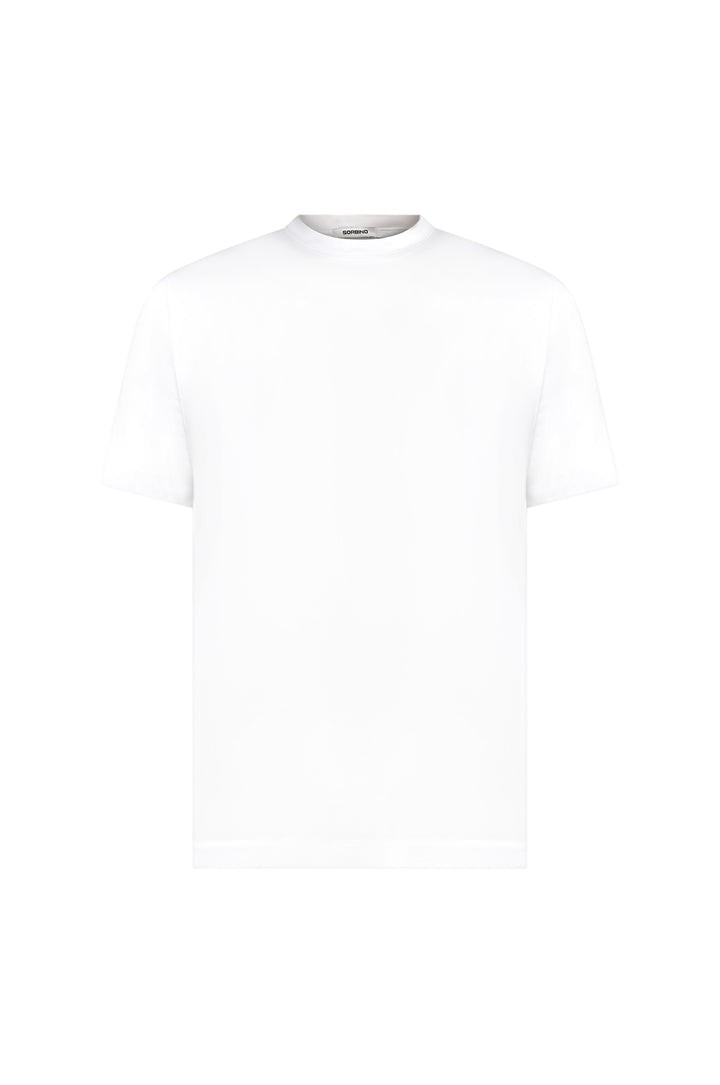 T-shirt cotone mercerizzato Supima|Colore:Bianco