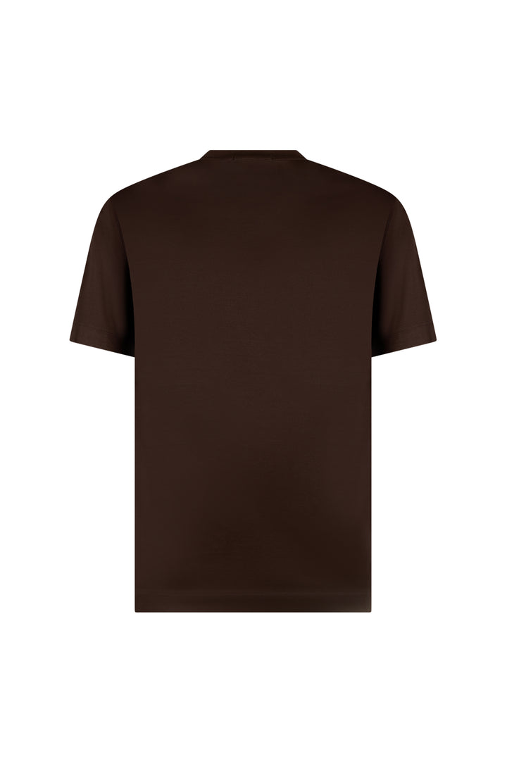 T-shirt cotone mercerizzato Supima|Colore:Moro