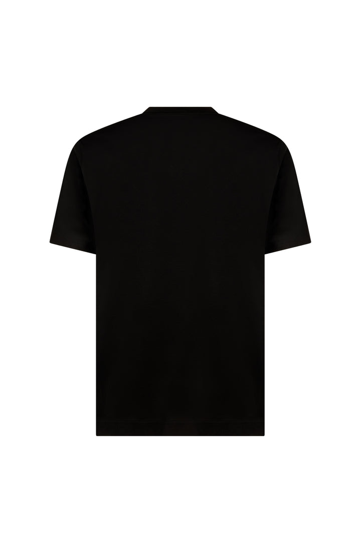 T-shirt cotone mercerizzato Supima|Colore:Nero
