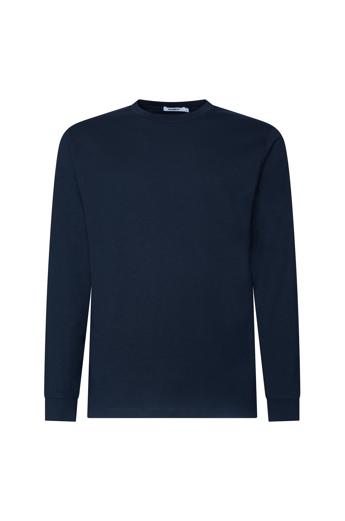 T-shirt a manica lunga|Colore:Blu/navy