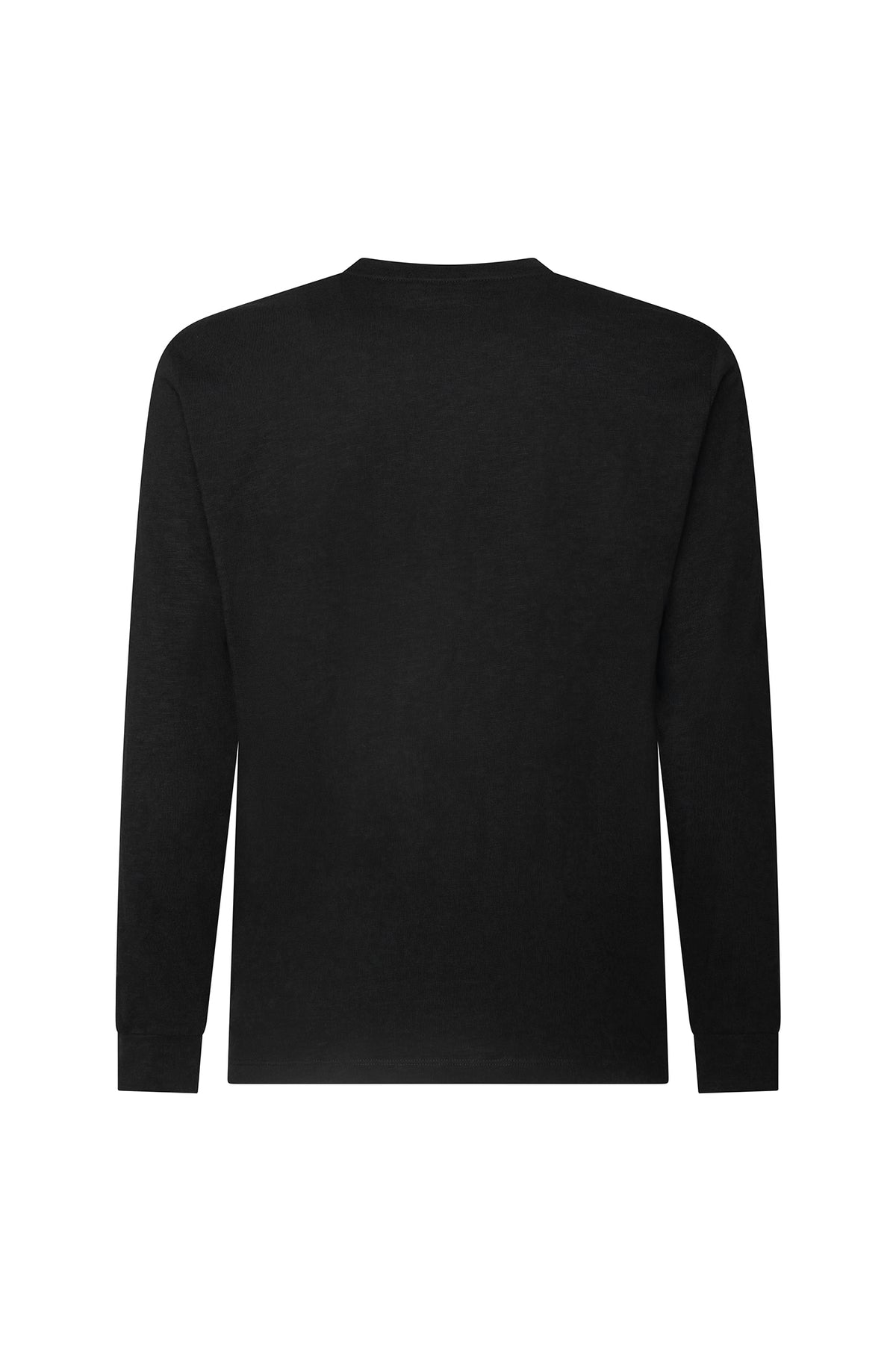 T-shirt a manica lunga|Colore:Nero
