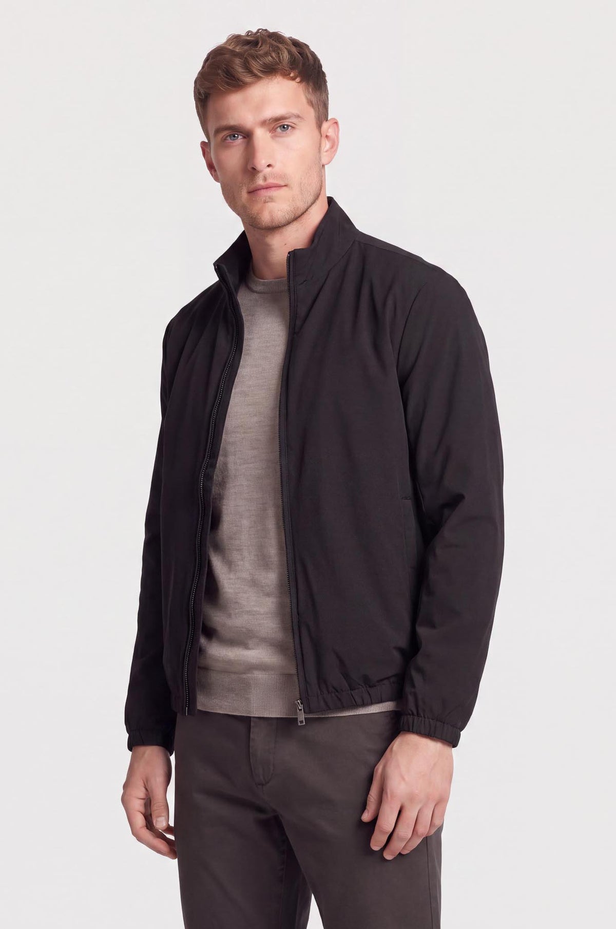 Giubbotto leggero double face|Colore:Nero/moro