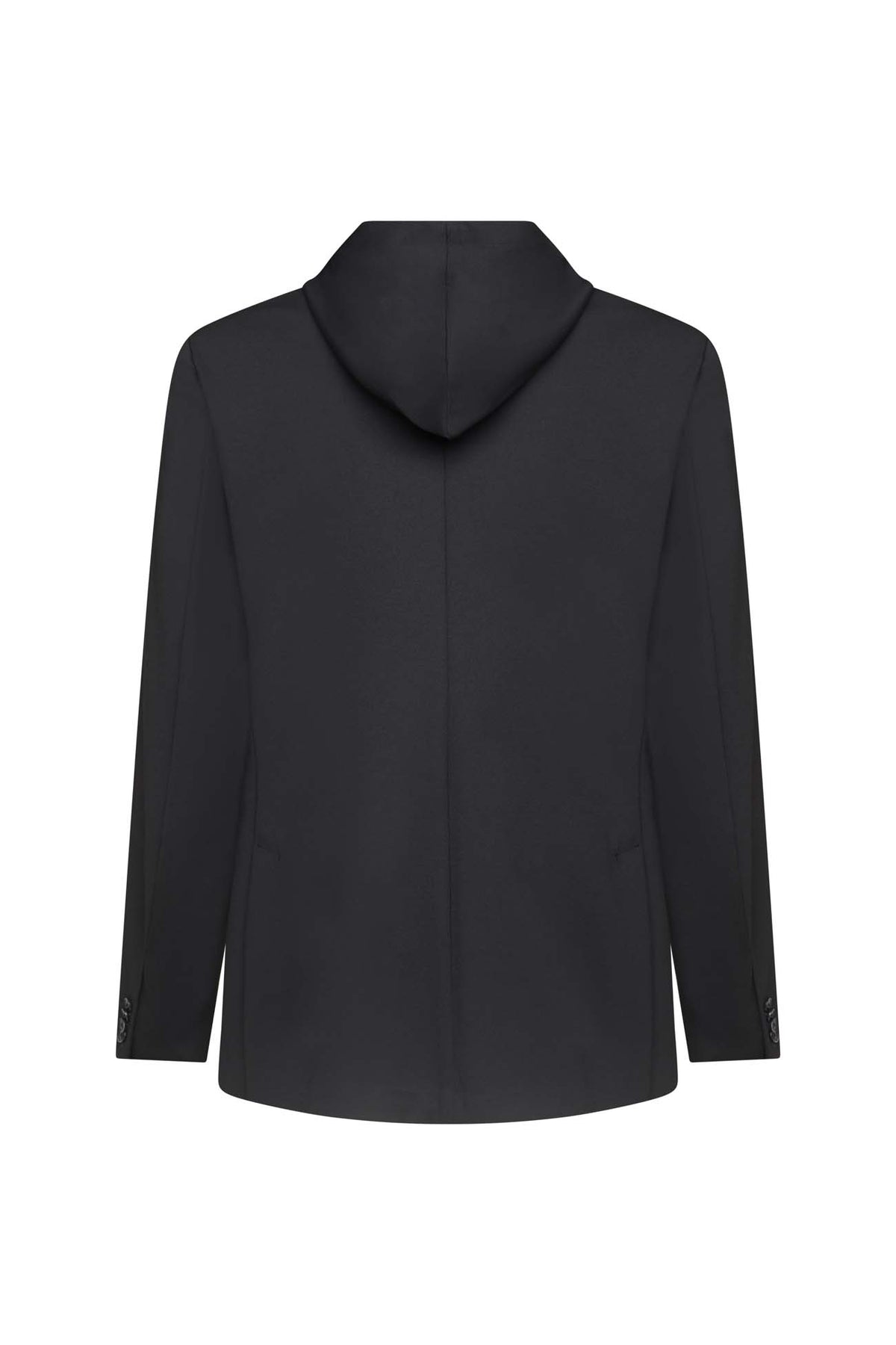Giacca da completo con cappuccio coordinata|Colore:Nero