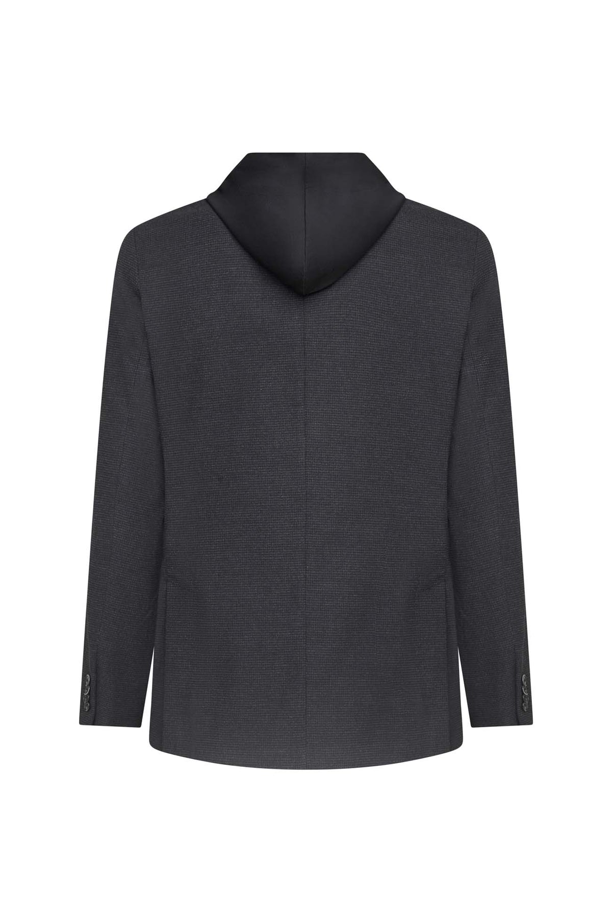 Giacca con trama da completo|Colore:Nero