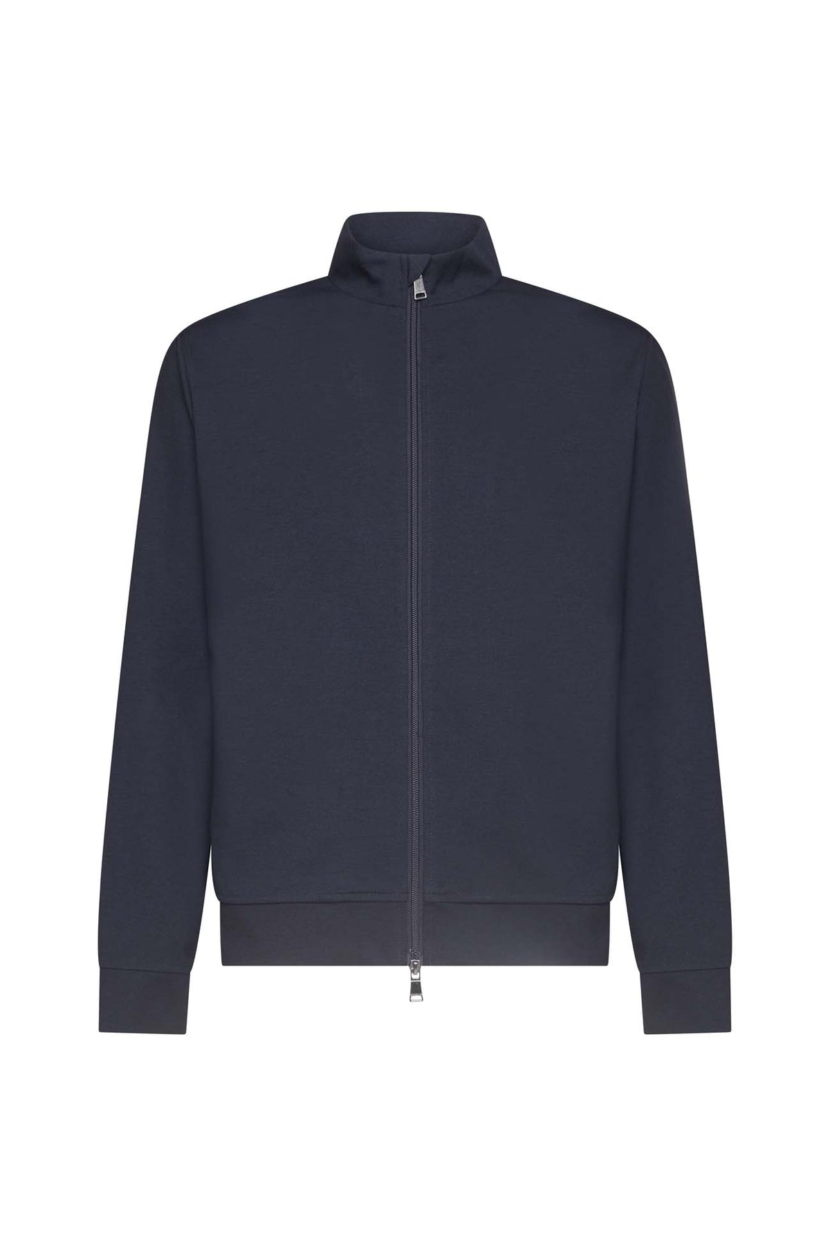 Felpa zip tecnica coordinata|Colore:Blu/navy