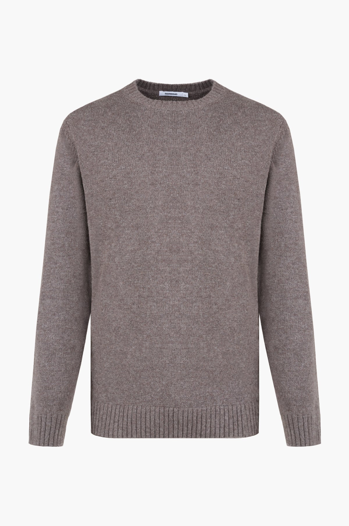 Pullover misto lana|Colore:Fango/melange
