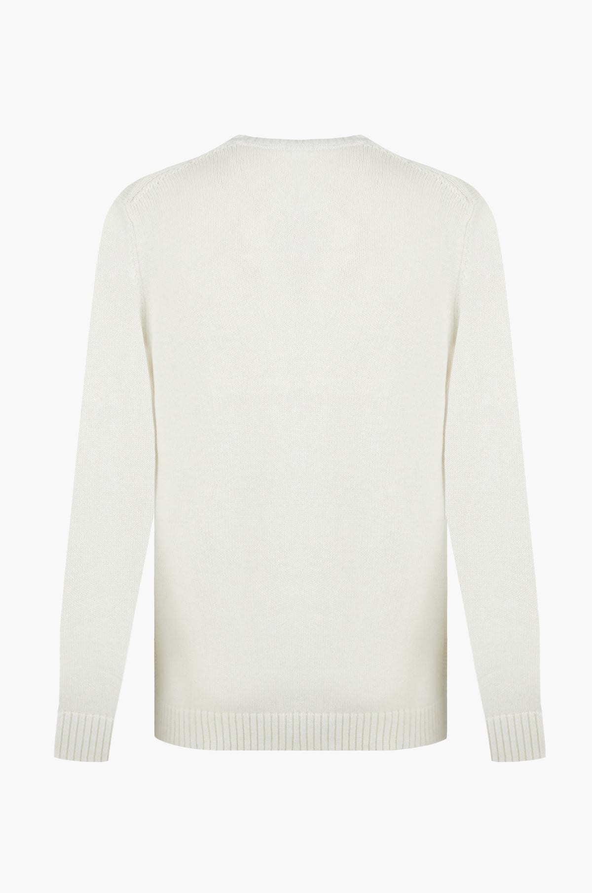 Pullover misto lana|Colore:Off white