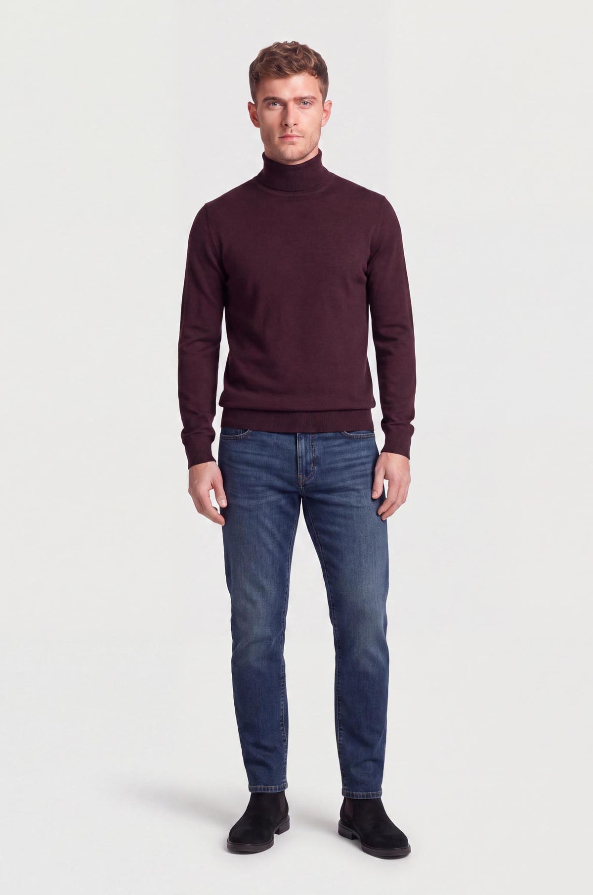 Dolcevita basic|Colore:Bordo'-melange