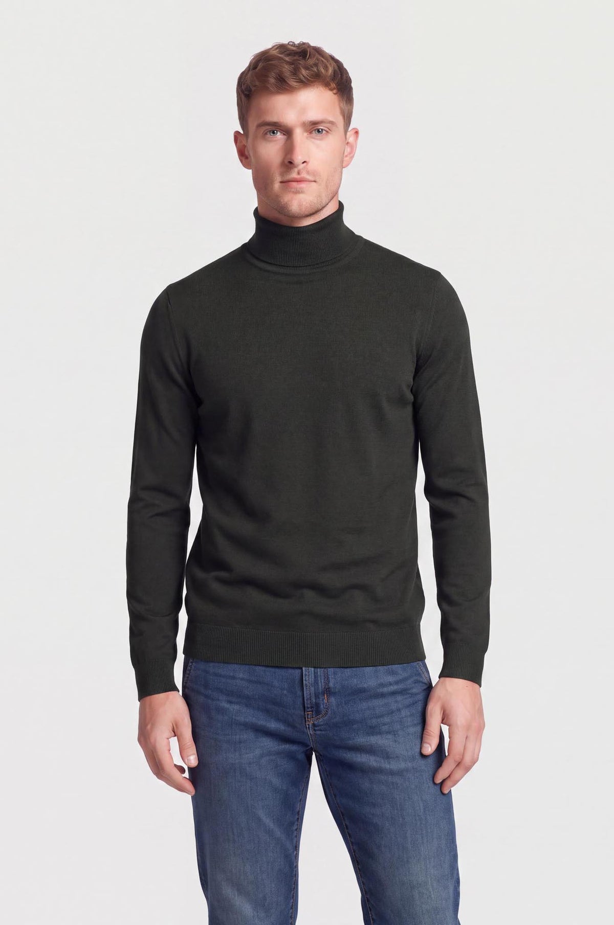 Dolcevita basic|Colore:Verde militare