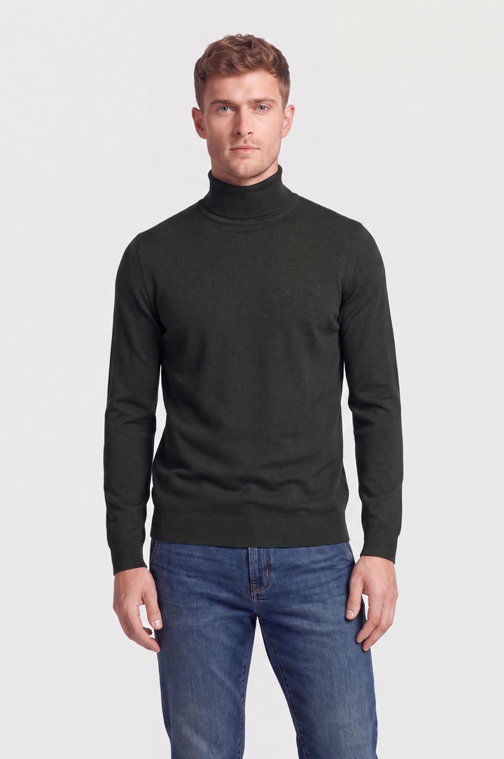 Dolcevita basic|Colore:Verde militare