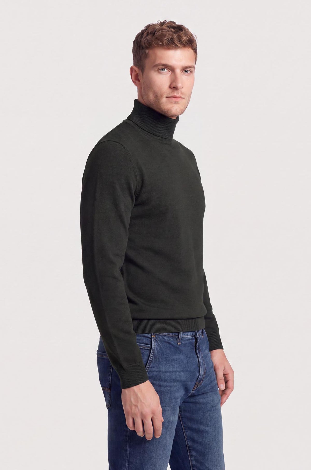 Dolcevita basic|Colore:Verde militare