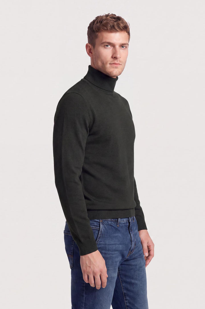 Dolcevita basic|Colore:Verde militare