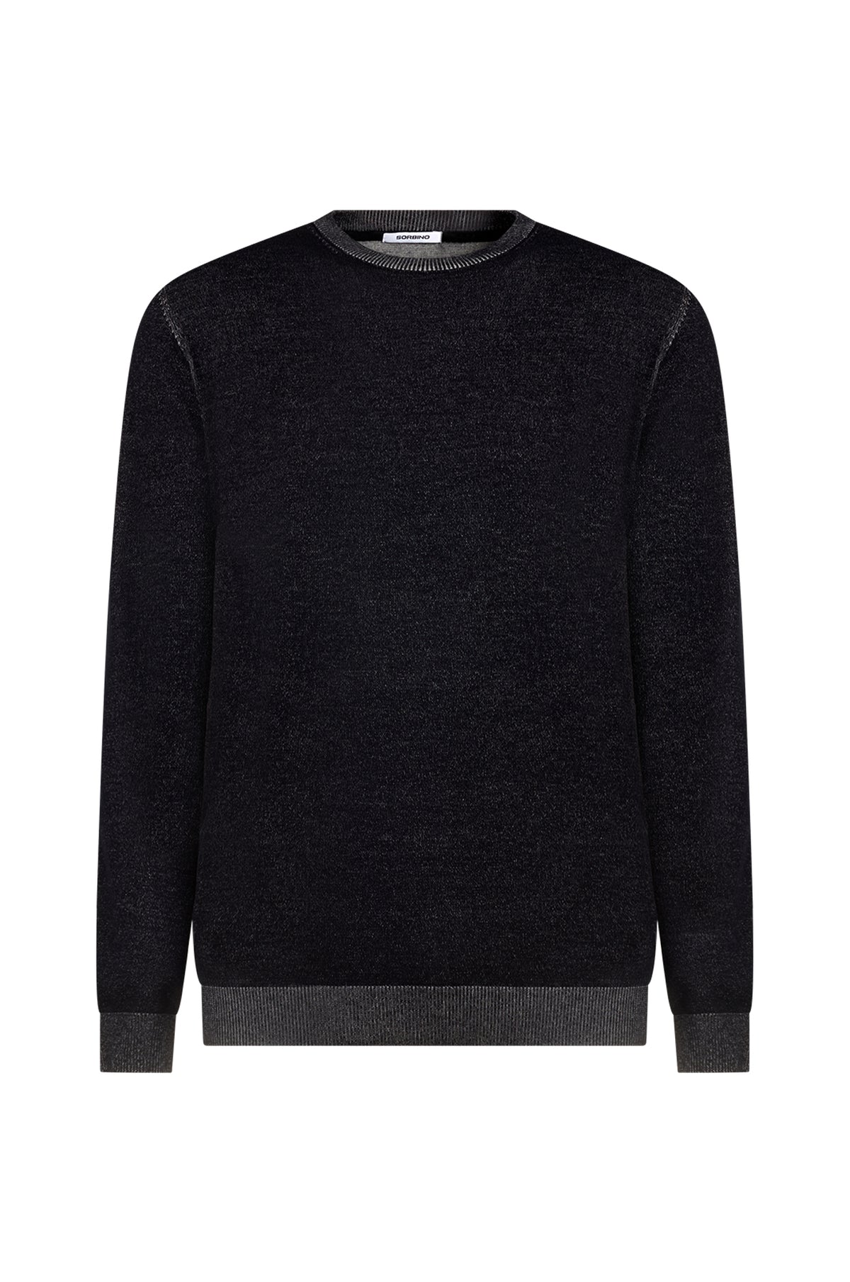 Pullover con trama vanisè|Colore:Blu/navy