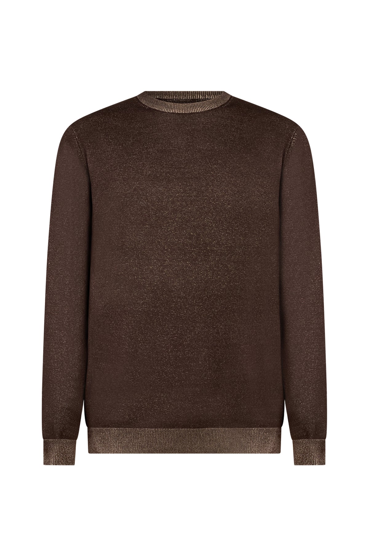 Pullover con trama vanisè|Colore:Moro
