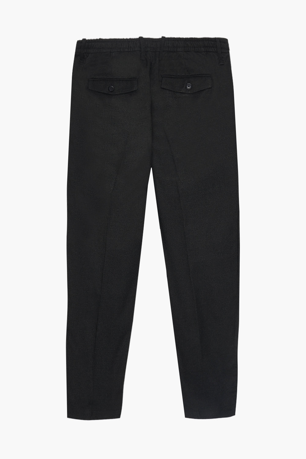 Pantaloni chinos jogger fit con trama|Colore:Antracite
