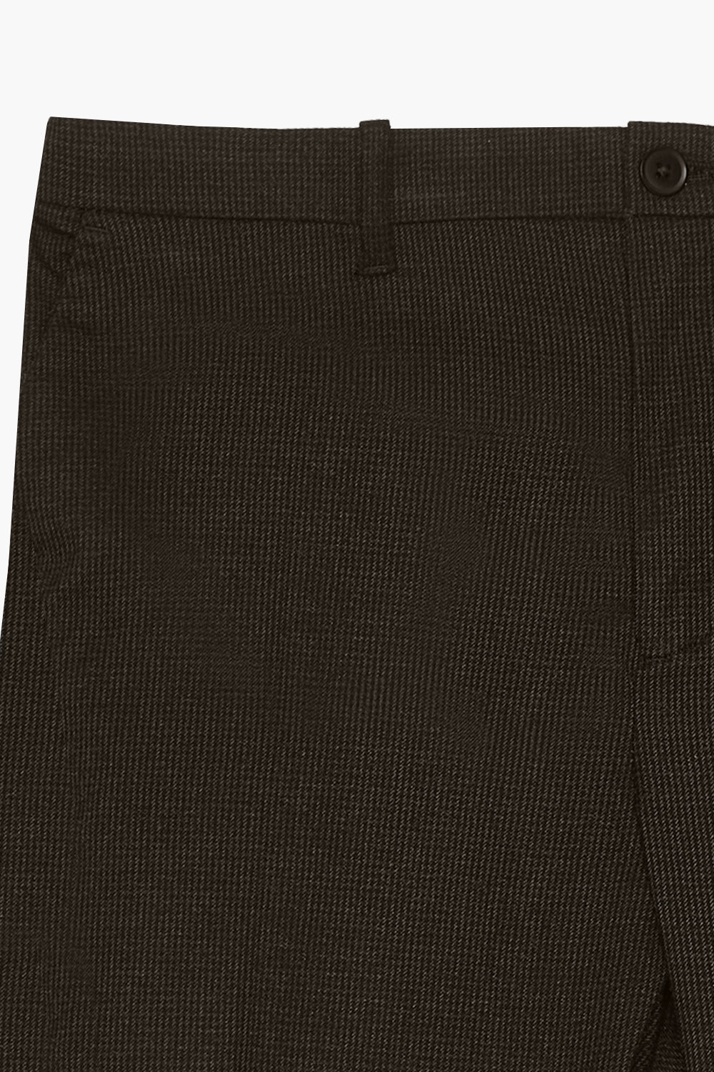 Pantaloni chinos jogger fit con trama|Colore:Moro