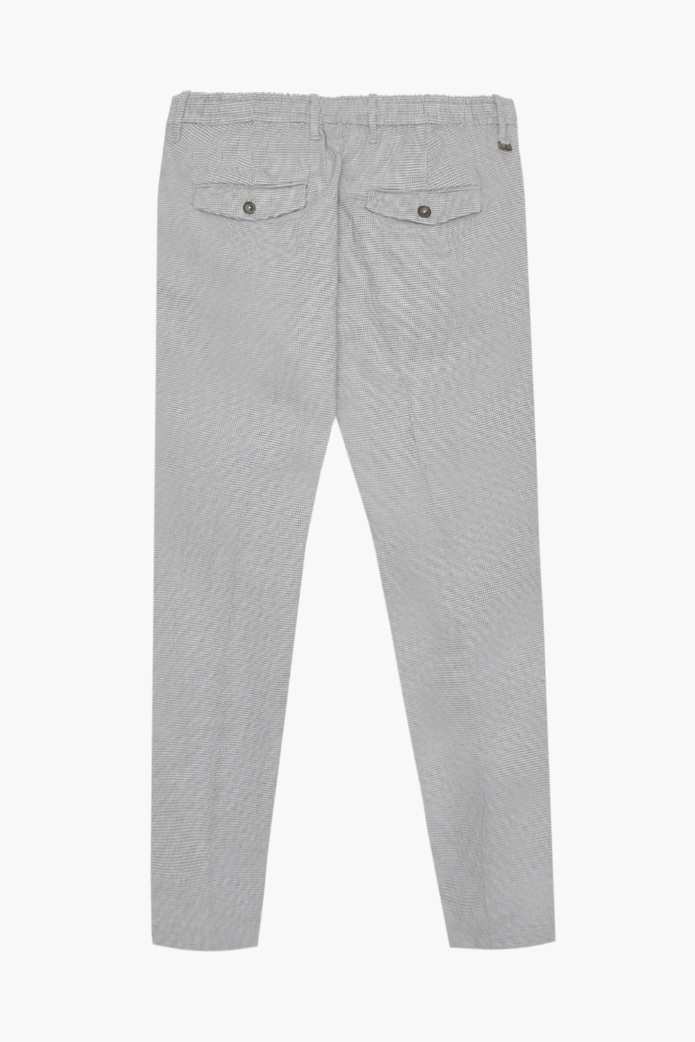 Pantaloni chinos jogger fit con trama|Colore:Grigio