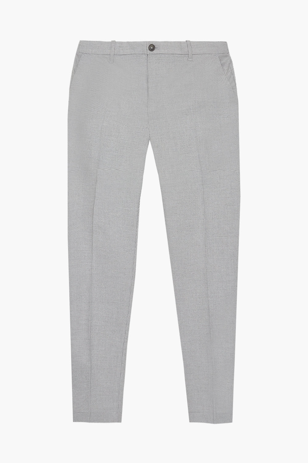 Pantaloni chinos jogger fit con trama|Colore:Grigio