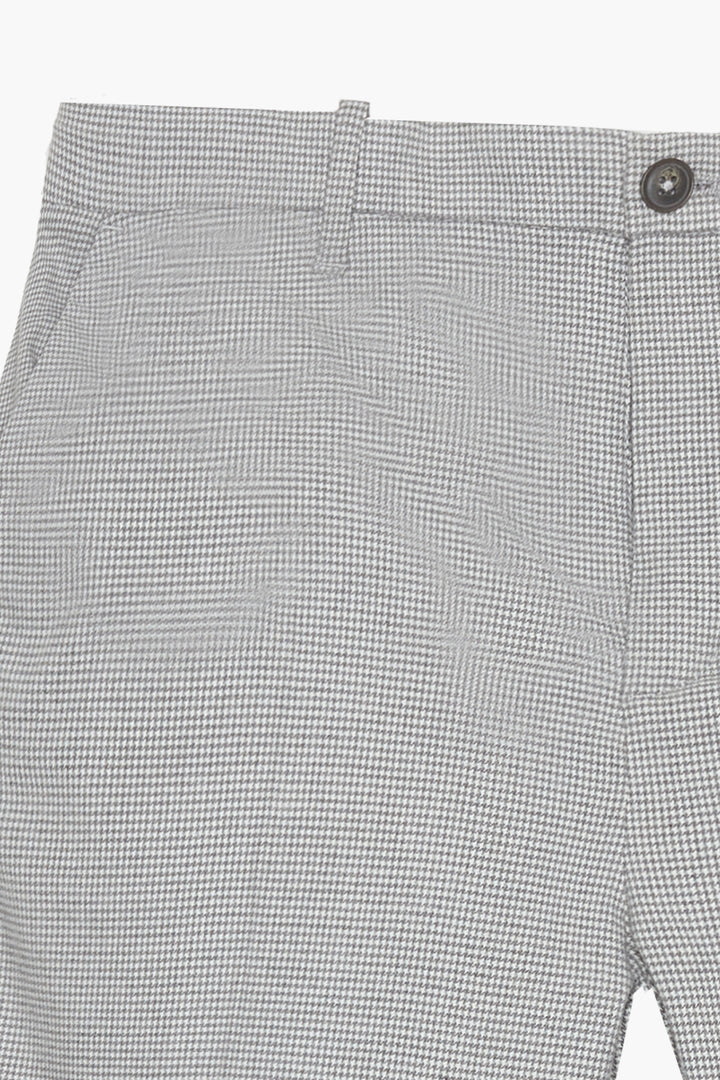 Pantaloni chinos jogger fit con trama|Colore:Grigio