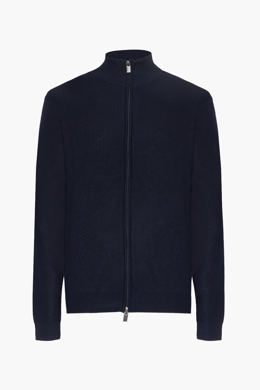 Cardigan full zip con struttura