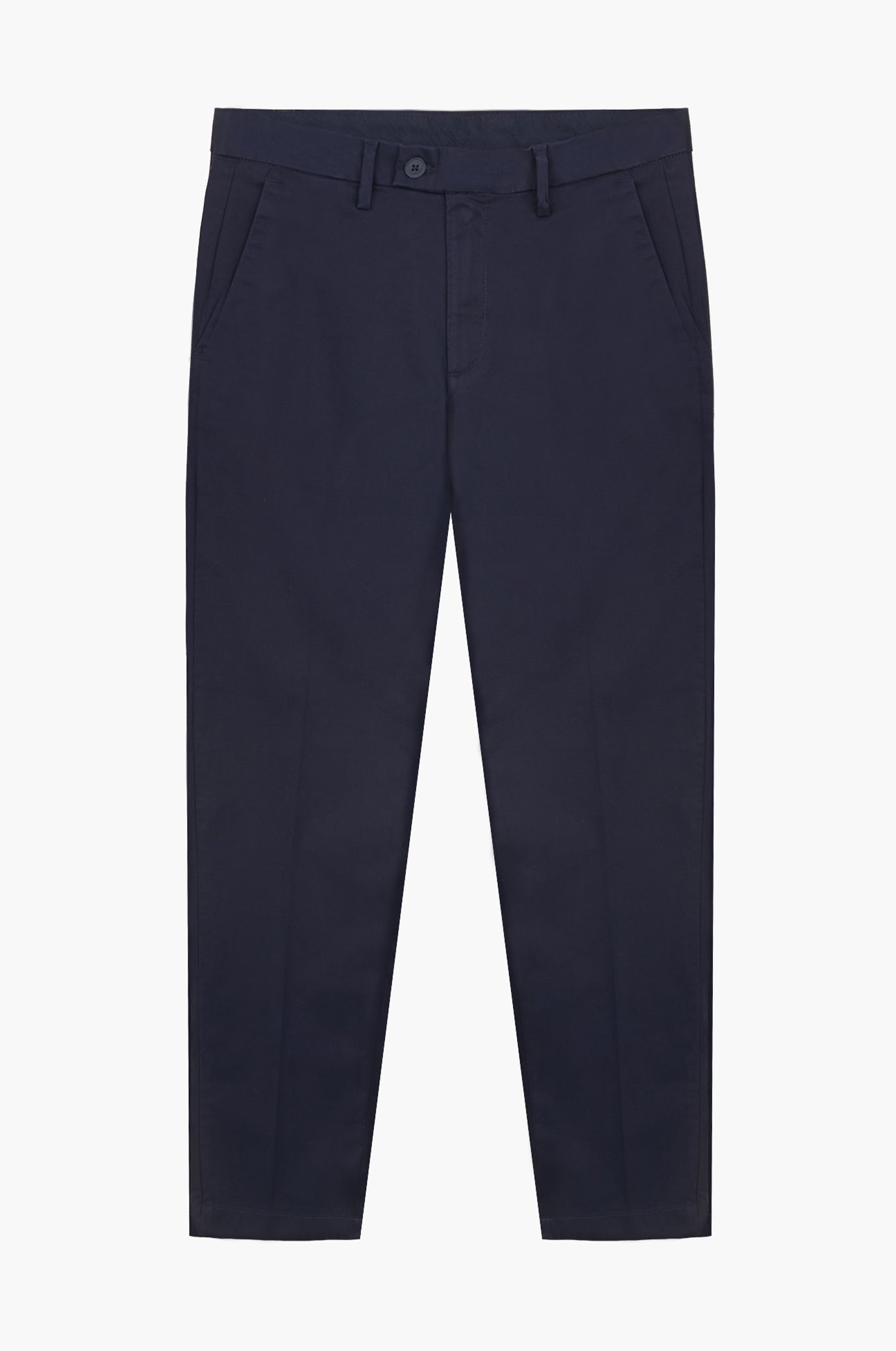 Pantaloni chinos slim fit raso