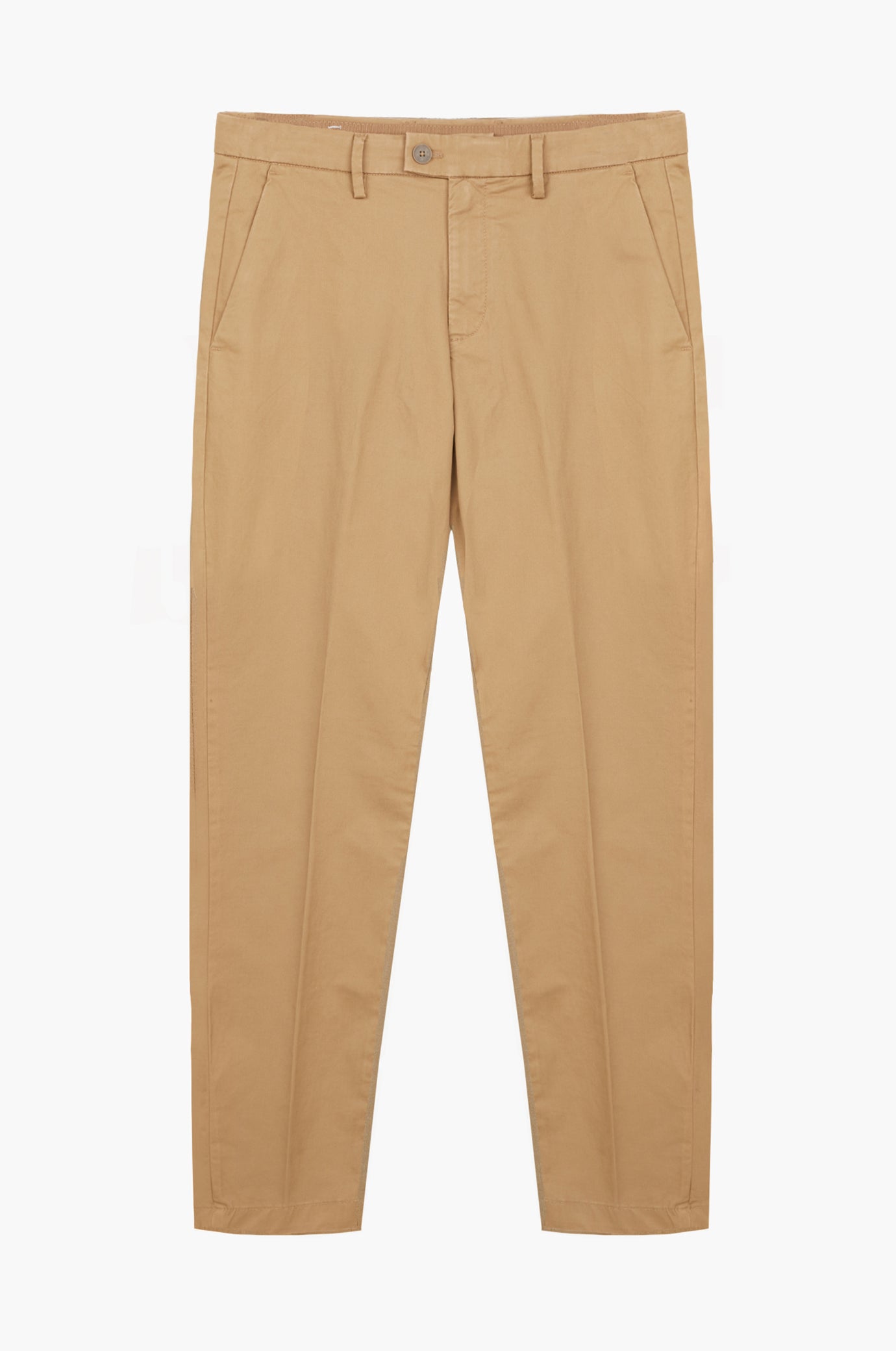 Pantaloni chinos slim fit raso