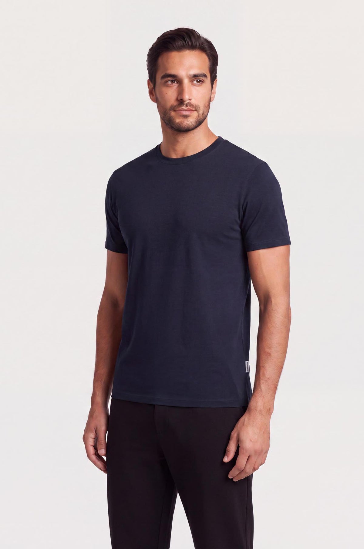 T-shirt basic bielastica