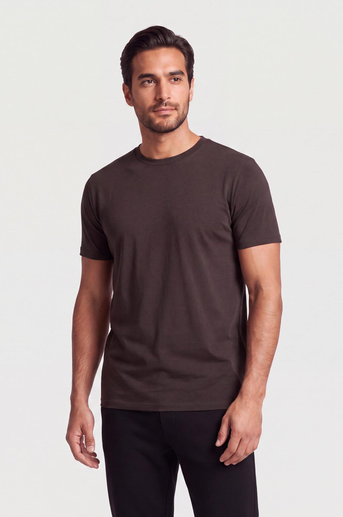 T-shirt basic bielastica